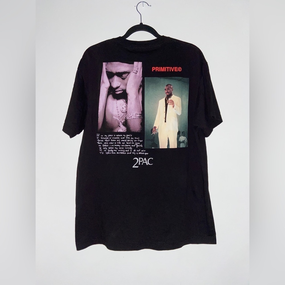 Primitive 2Pac Tee L Rare Find UNI Tupac Shakur​​​